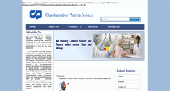 Desktop Screenshot of chandraprabhu.com
